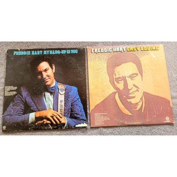 Freddie Hart My Hang Up Is You & Easy Loving LP Vinyl Record Album - Picture 1 of 7